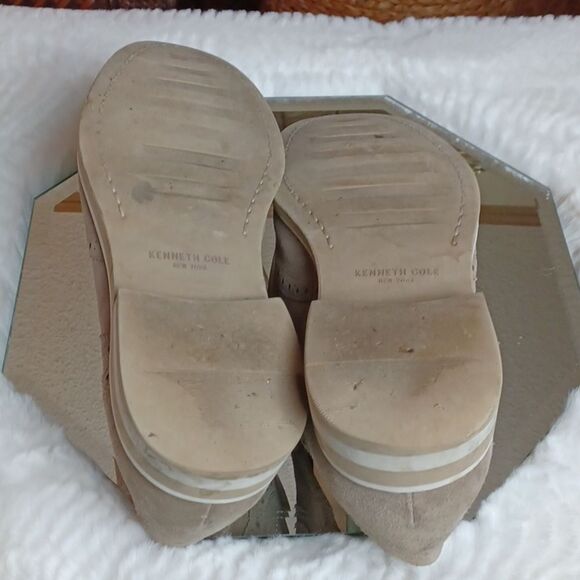 KENNETH COLE  NewYork Camel Suede Leather‎ Oxfords Shoes 13 M main image 5